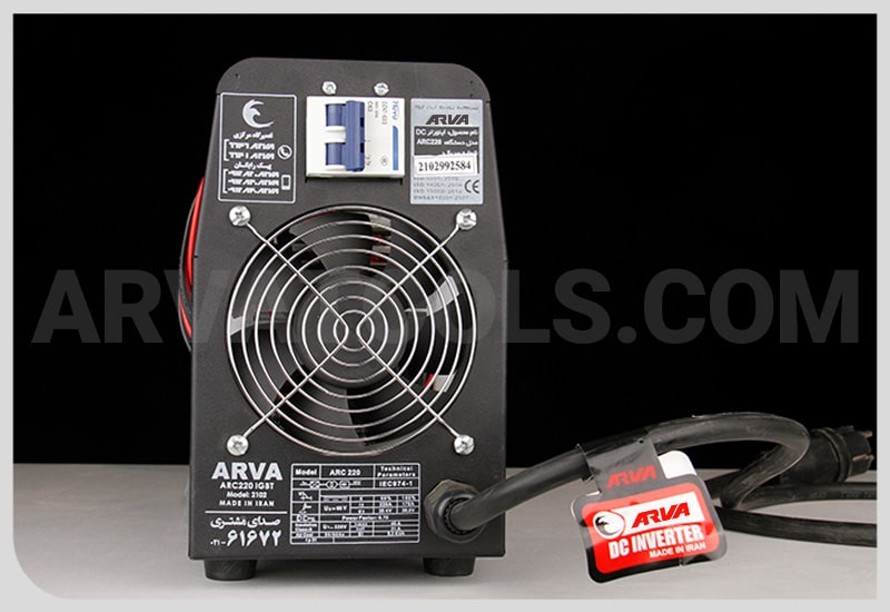 فن دستگاه جوش اینورتر آروا