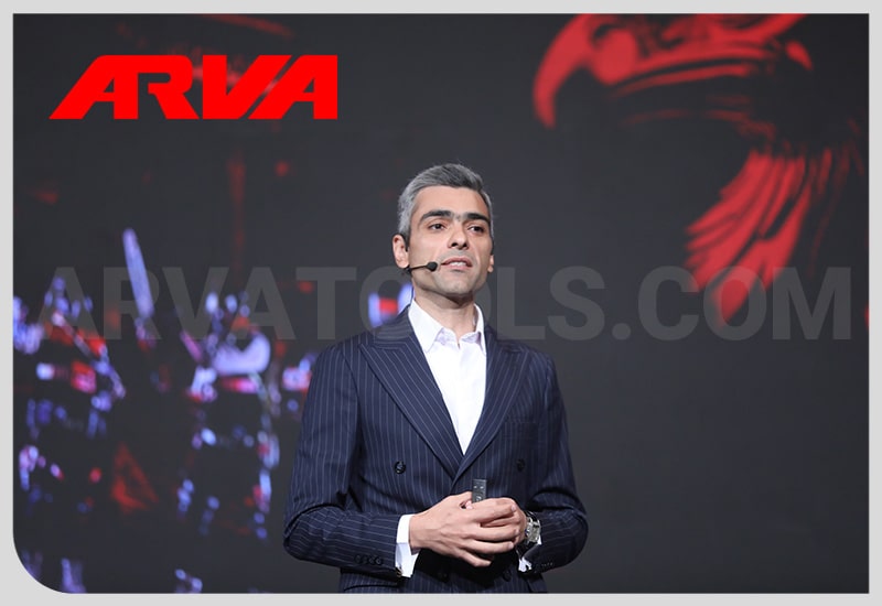 سخنرانی حمید مصلایی مدیر عامل آروا در همیش با هم در مسیر موفقیت