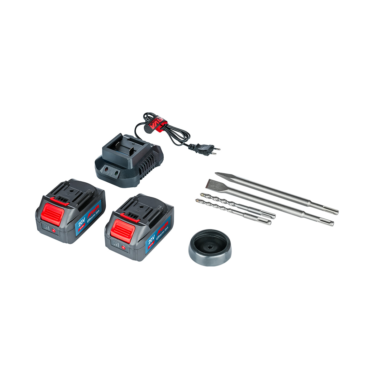 متعلقات بتن کن شارژی براشلس 20 ولت مدل 5836