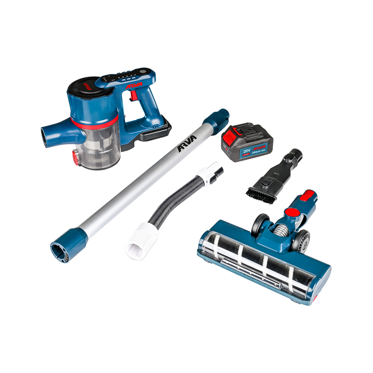 متعلقات جارو شارژی براشلس دسته بلند 20 ولت مدل 5953