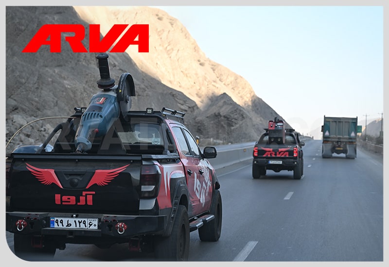 بازدید گروه عملیات ویژه آروا از شمال ایران