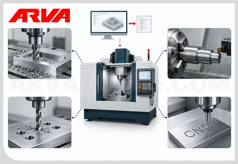 دستگاه CNC چه کاری انجام می دهد